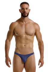 Blue jor 2247 cosmo bikini men’s briefs with a smooth form-fitting design in vibrant blue color