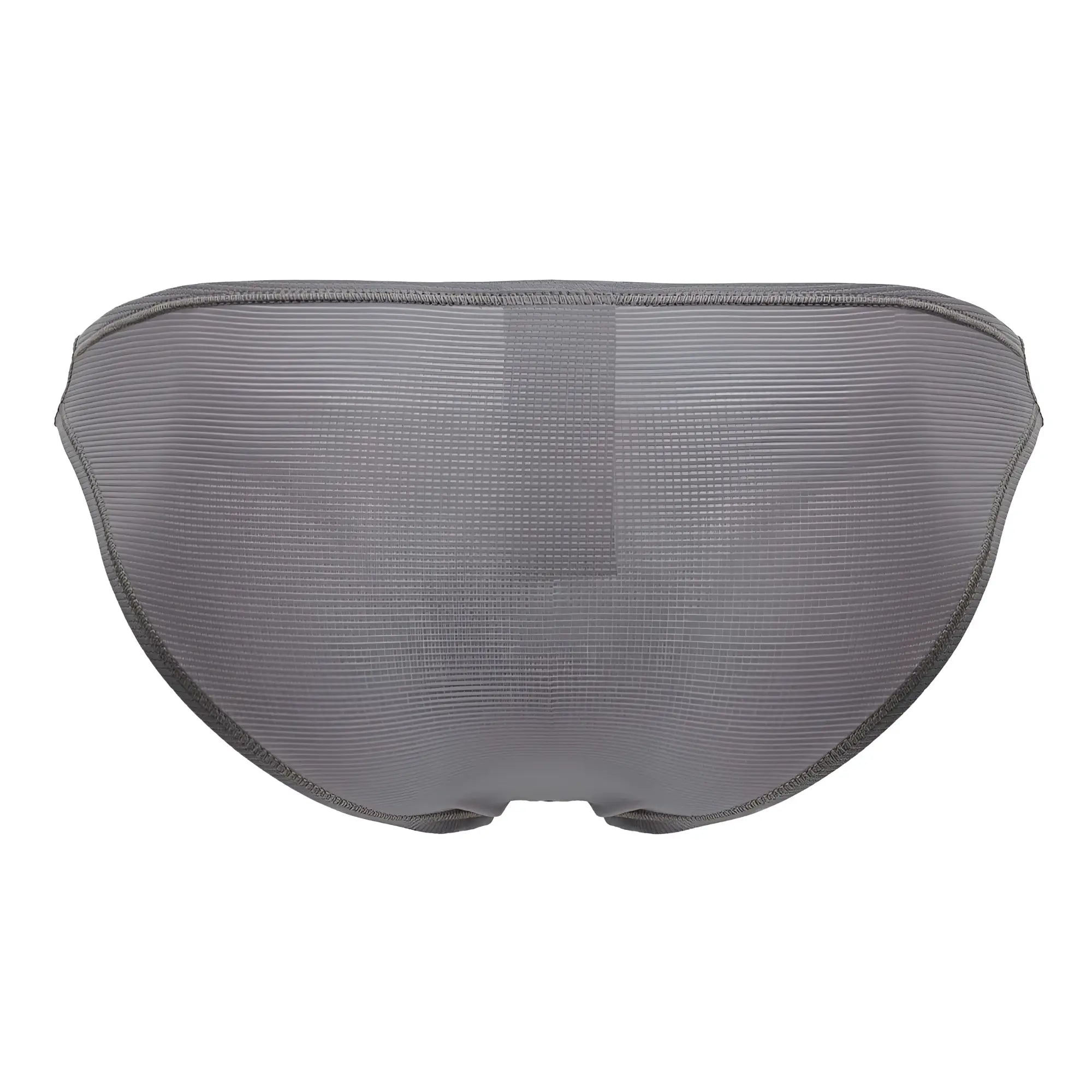 Gray jor 2247 cosmo bikini briefs with subtle ribbed pattern and seamless stitching for comfortable wear