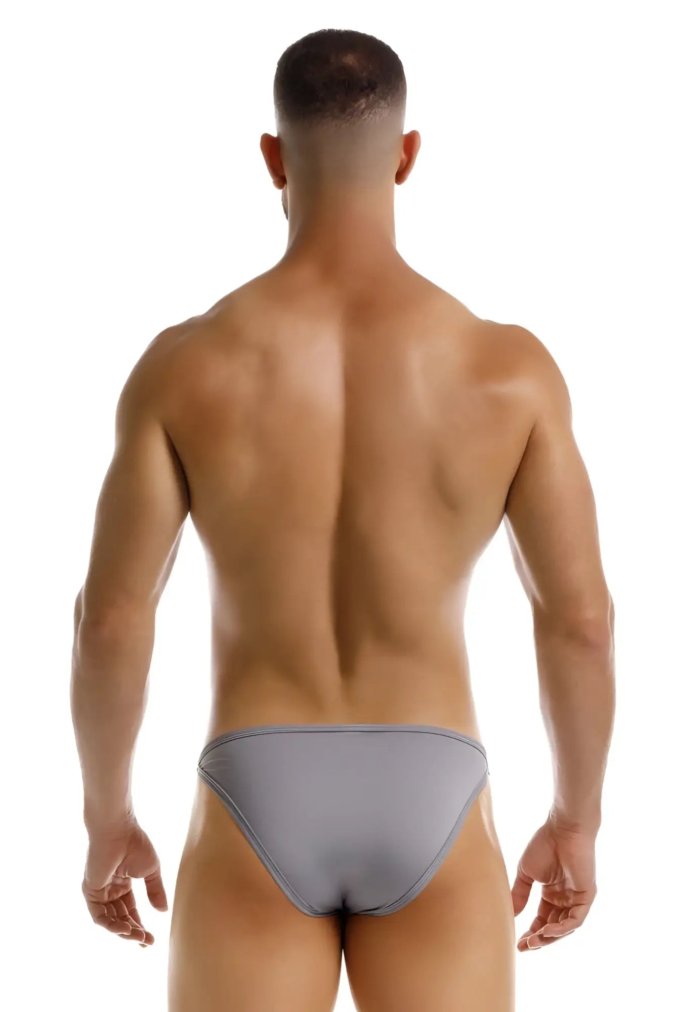 Gray jor 2257 axel bikini athletic briefs with sleek form-fitting design for active wear