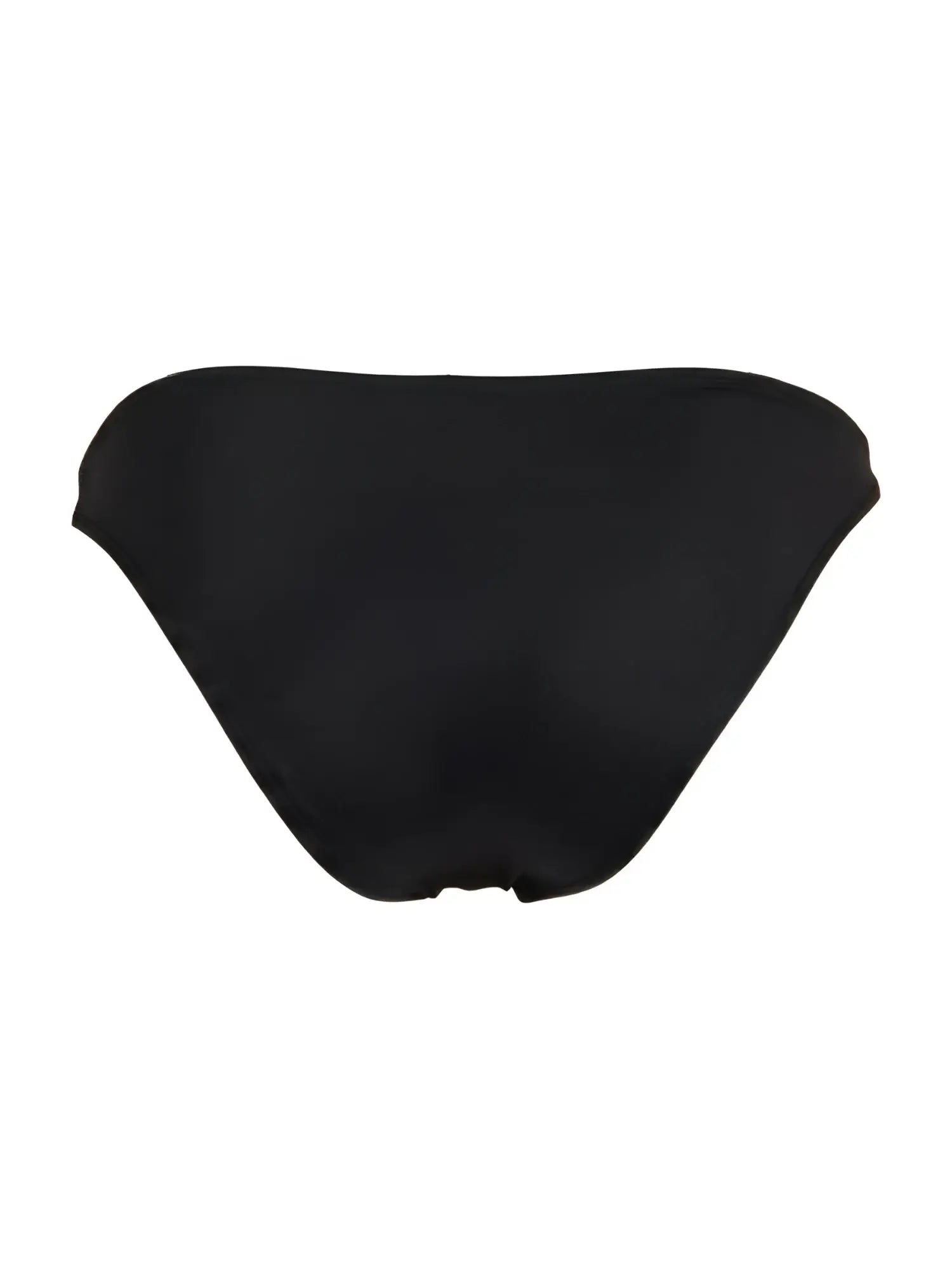 Black sleek bikini bottom jor 2273 travel swim bikini with smooth form-fitting design shown from the back