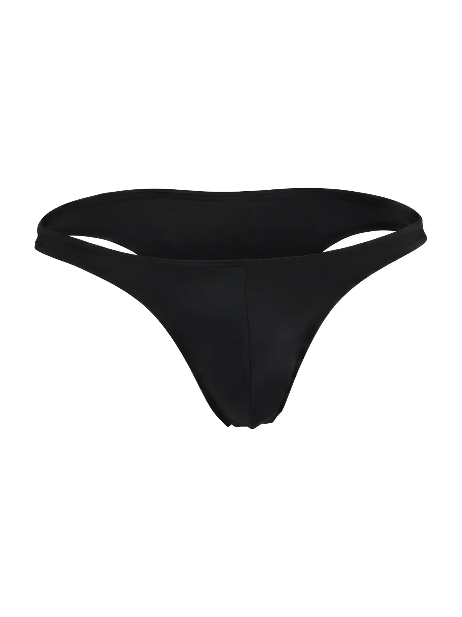 Black thong bikini bottom jor 2273 travel swim bikini with smooth seamless design and minimalistic cut in black