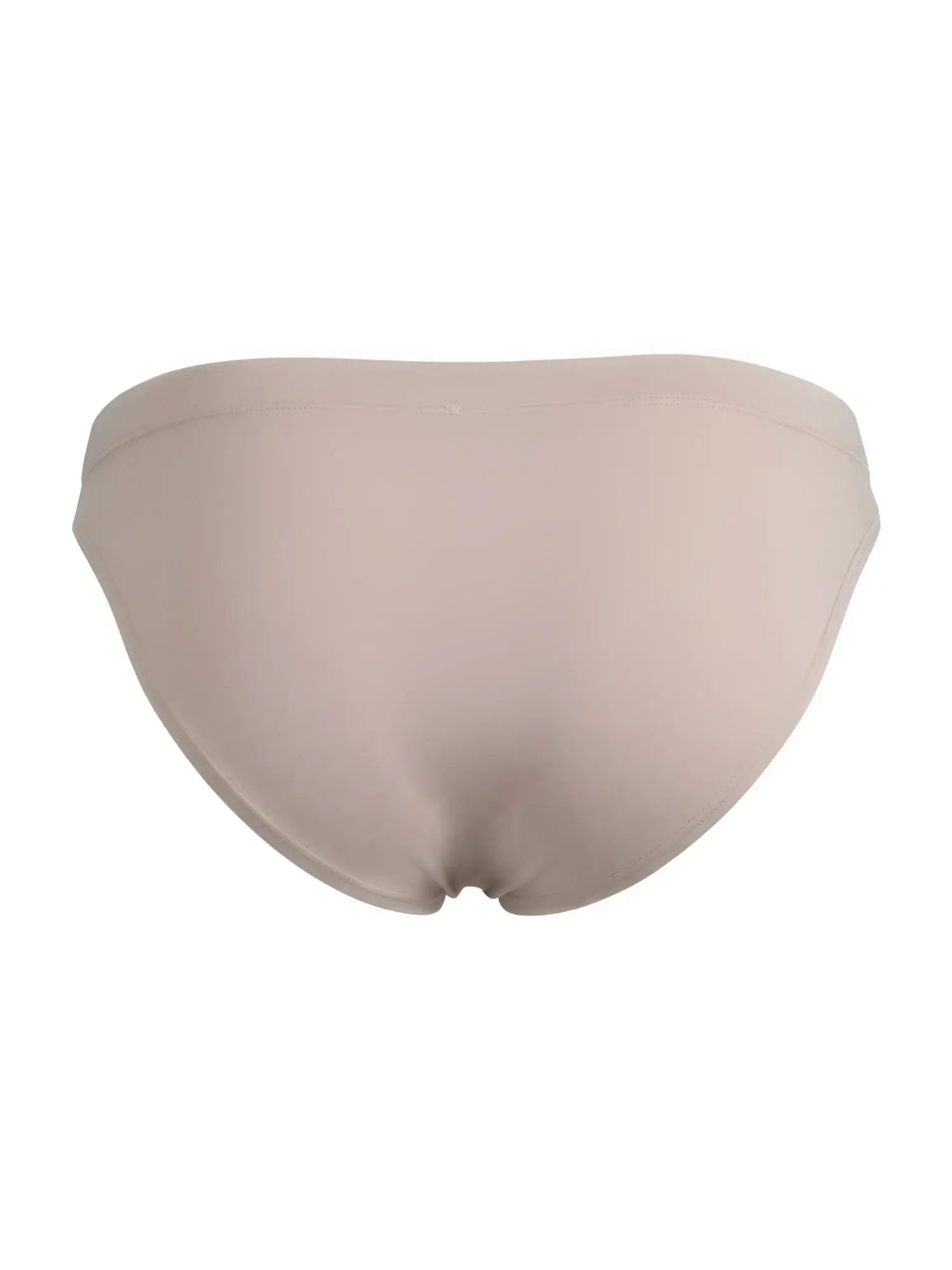 Beige seamless briefs jor 2348 invisible bikini with smooth stretchy fabric finish for comfortable wear