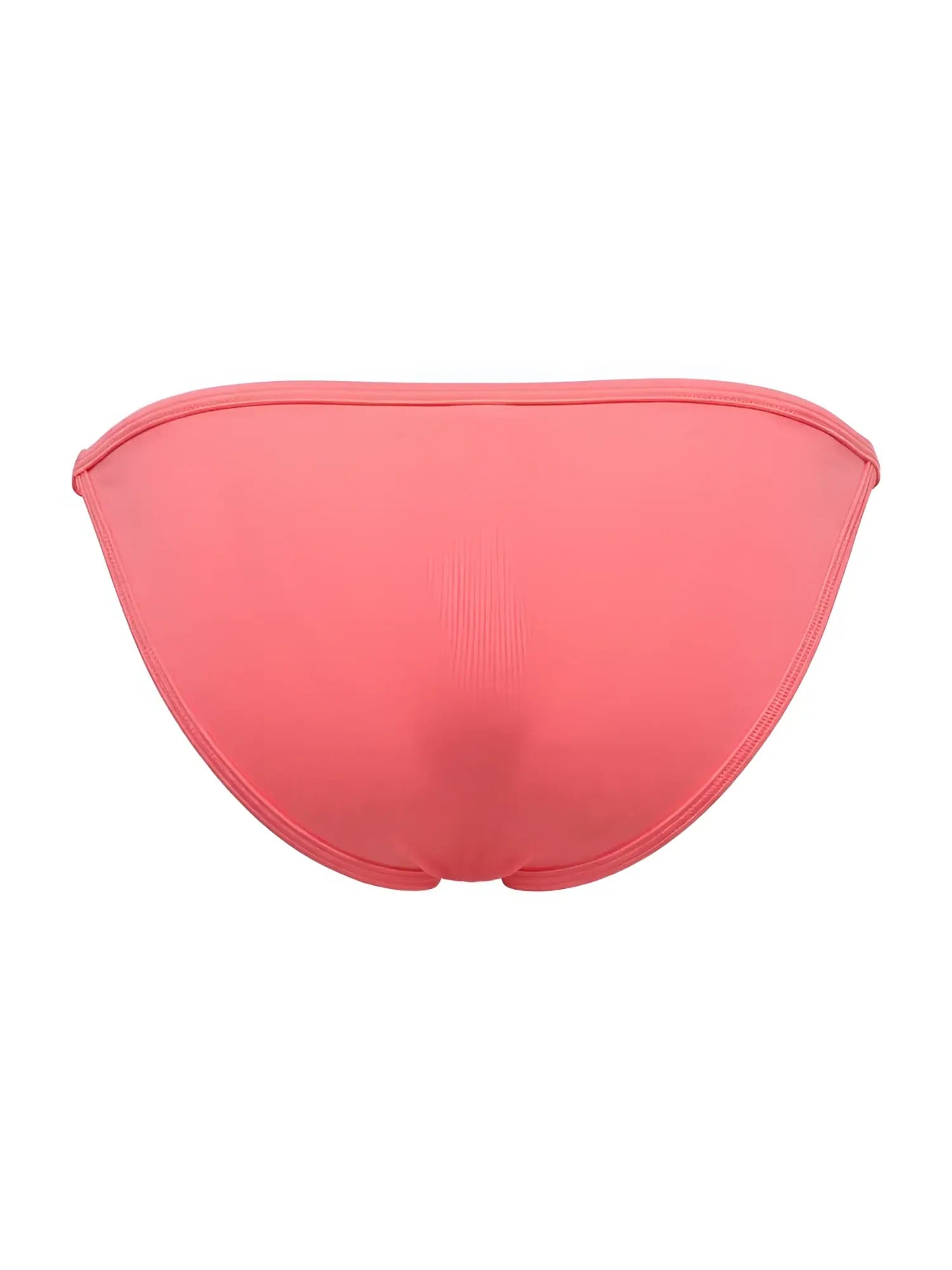 A sleek coral jor 2358 axel bikini bottom made of smooth stretch fabric with a minimalist design