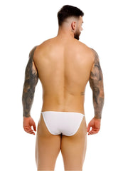 White jor 2358 axel bikini briefs with a smooth form-fitting design in breathable fabric for comfortable wear