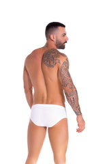 White mesh jor gipsy bikini briefs underwear in size m featuring breathable mesh fabric and a white color design