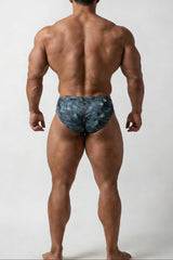 Jed North Herren Classic Physique Shorts 4" Innenbeinlänge - Camo