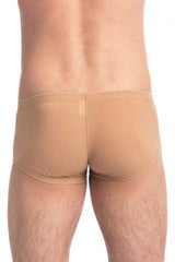 L'Homme Invisible Tanskin Mini Square Cut Trunk Swimwear Nude Skin MY18-SEN-N00 Size M