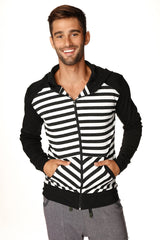 **Édition limitée** Sweat à capuche polaire de performance pour yoga Crossover, coupe ajustée (noir)