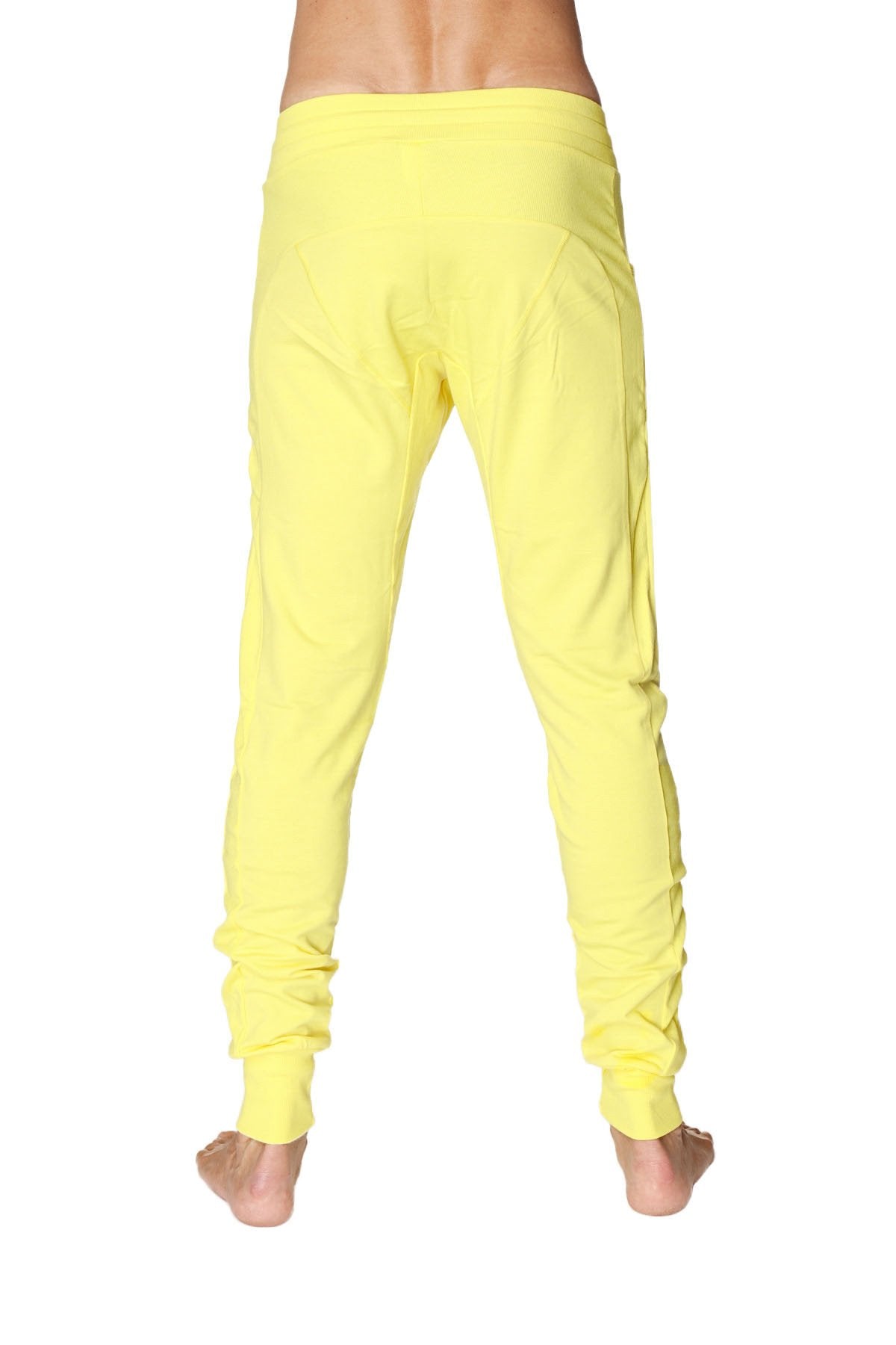 Jogginghose und Yogahose mit langem Bündchen (Tropic Yellow)