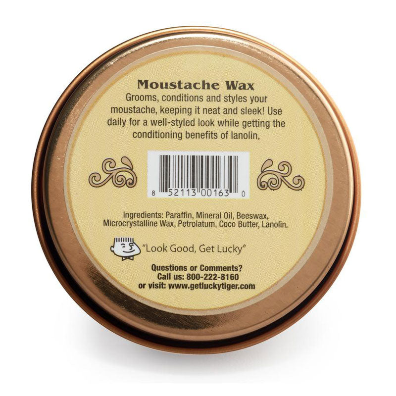 Lucky Tiger Moustache Wax 1.5Oz 16161 Size One Size