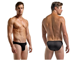 Black magic silk 6606 silk briefs with a smooth form-fitting design made for comfortable wear