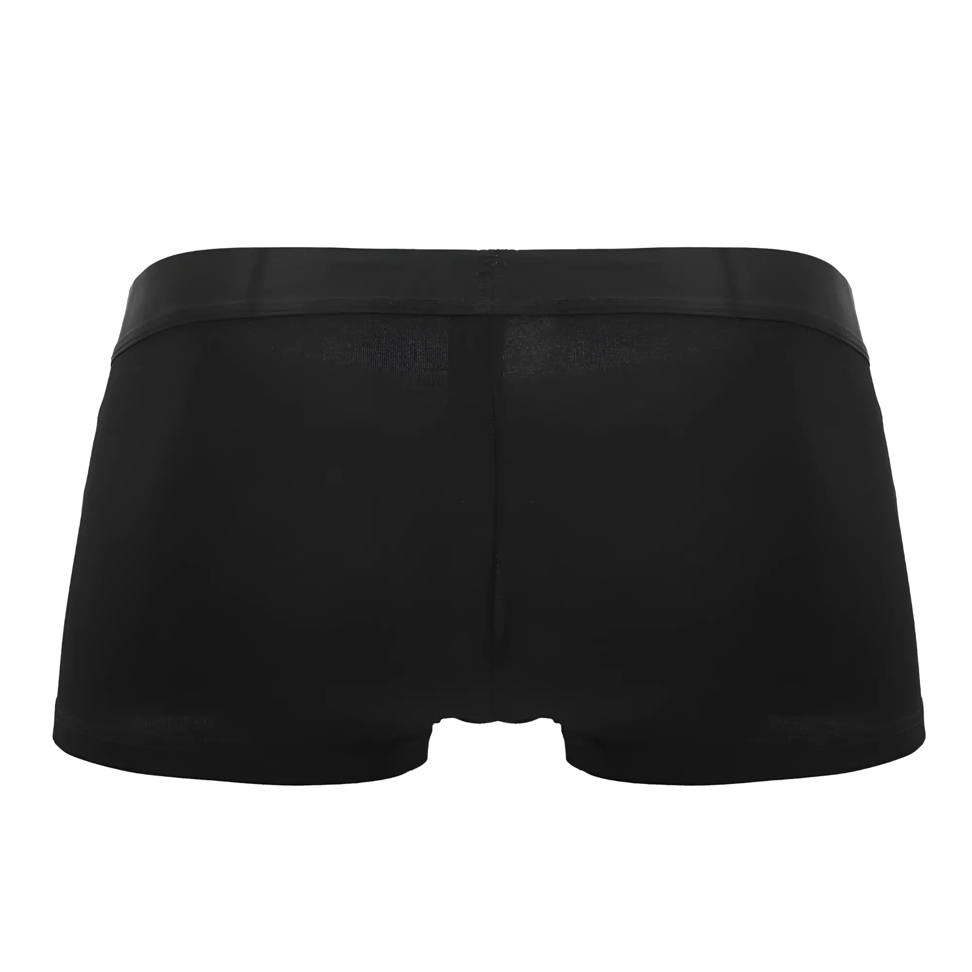 Black men’s briefs male power 129-281 easy breezy mini short seamless fabric elastic waistband black