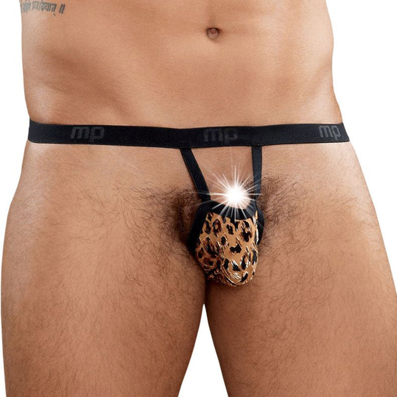 Male Power Animal Burnout Cut Out G String Underwear 458-184 Size L/XL