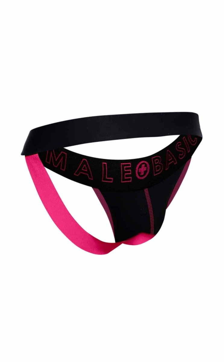 MaleBasics Neon Jock new colors black and pink male basic briefs with bold contrasting design and comfortable fit