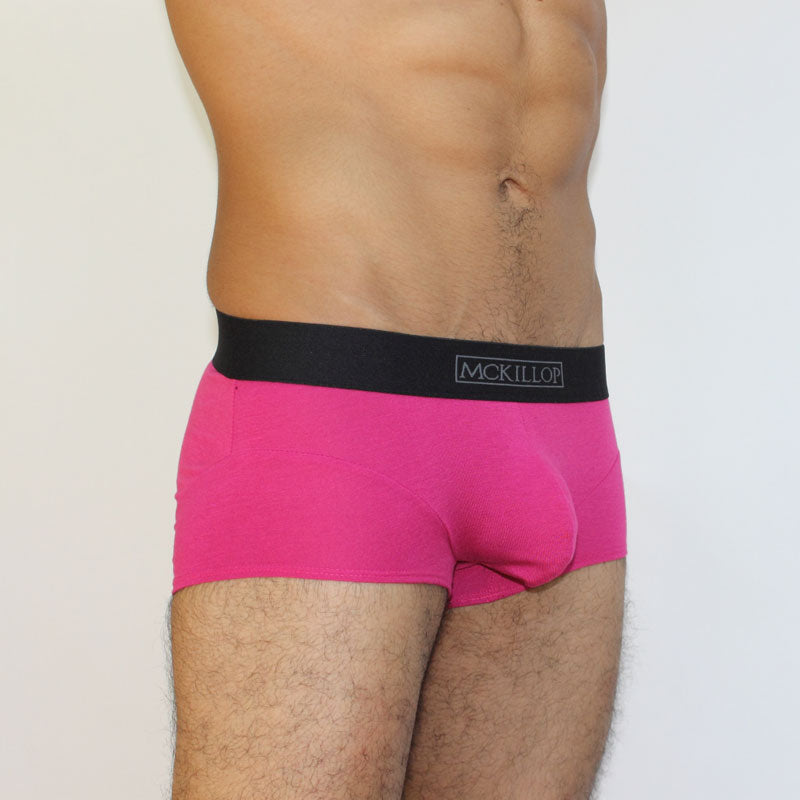 McKillop Jagger Modal Boxer Brief Underwear Fuchsia JXMO Size S