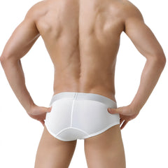 MetroMaleWear Basico brief white 5006-01 smooth form-fitting white briefs with subtle seam detailing for everyday wear