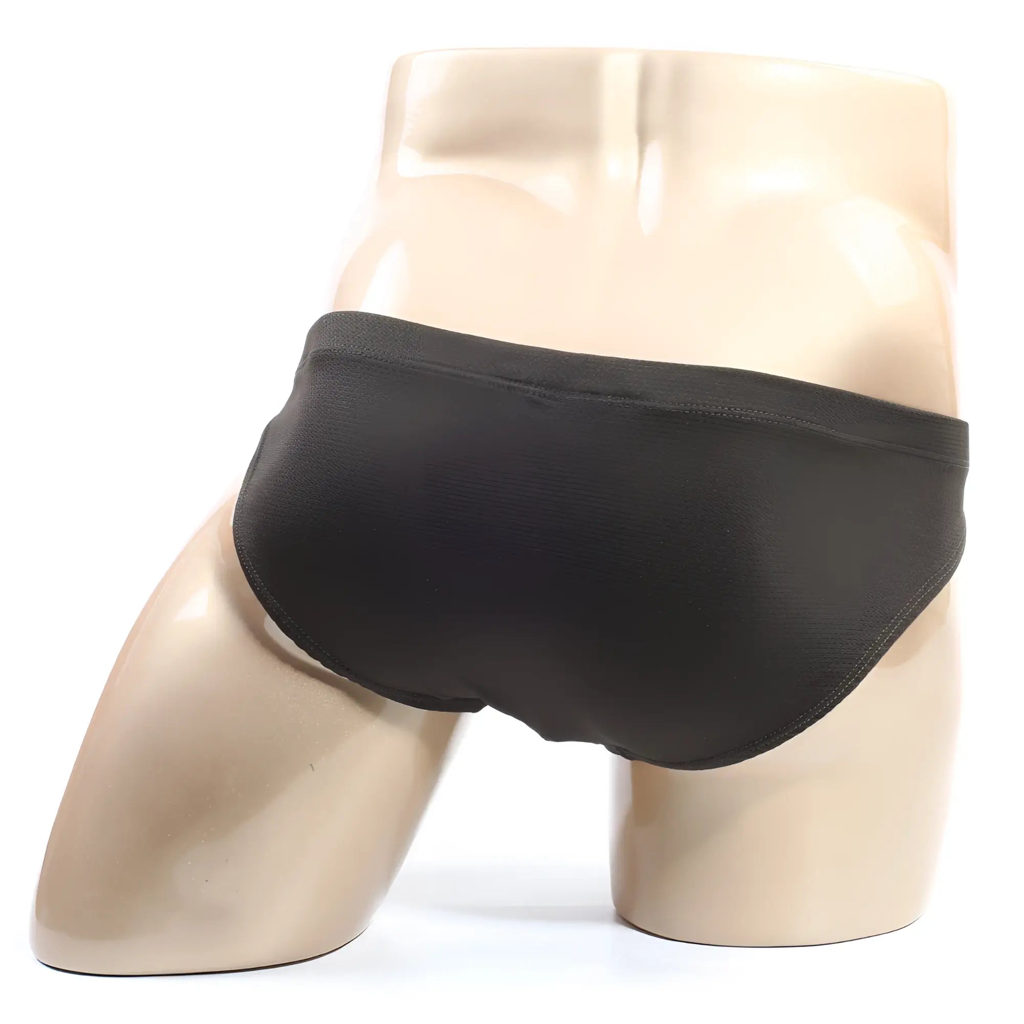 MetroMaleWear Bravo bikini dark green briefs with smooth stretchy fabric and seamless design front view