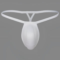 White translucent mesh MetroMaleWear cock bra thong with smooth form-fitting design for a sleek fit