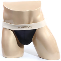 MetroMaleWear cosmos bikini black m2w briefs with cream-colored waistband designed for comfortable everyday wear