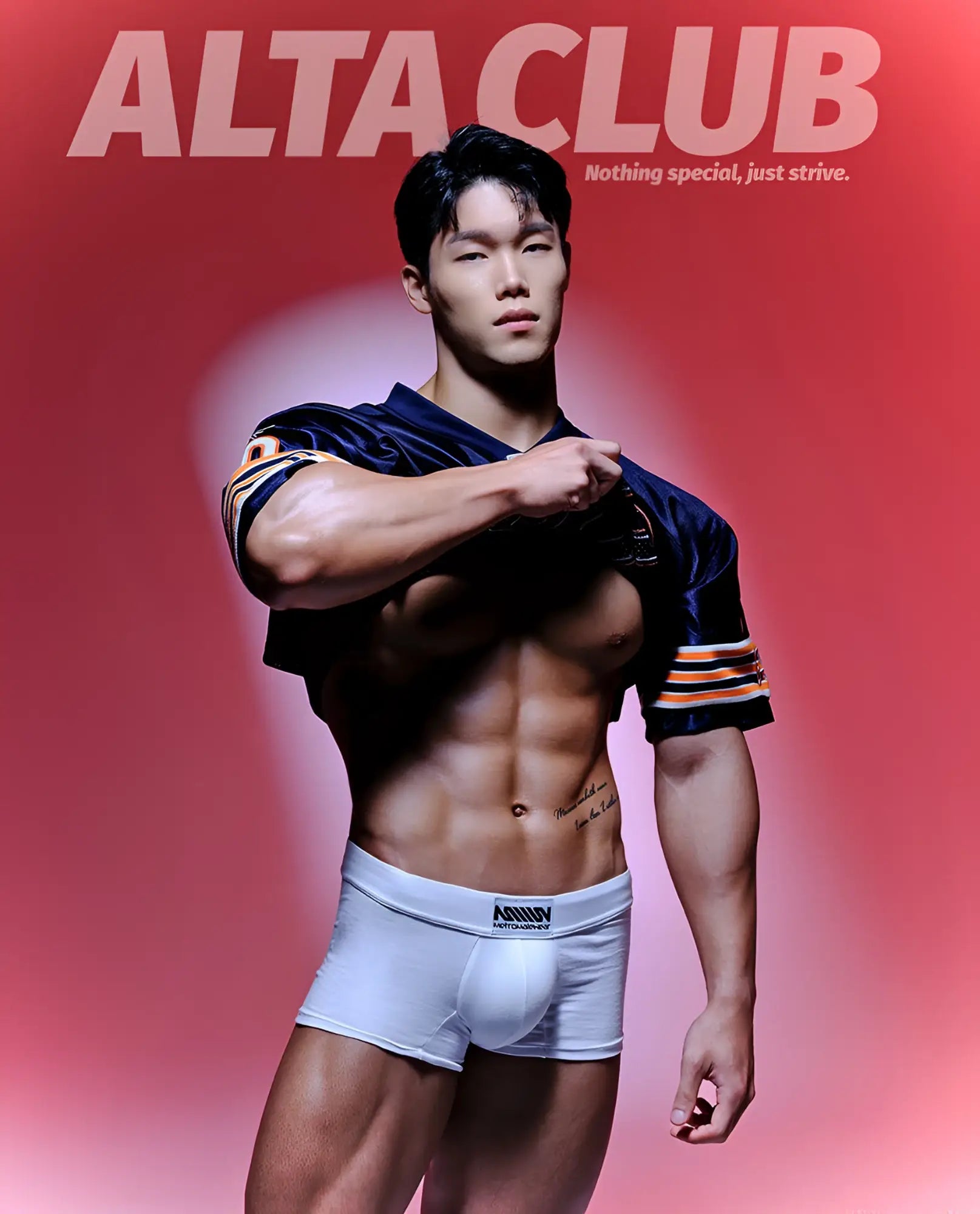 White athletic briefs metro male wear deseo boxer with black logo on waistband comfortable cotton fabric