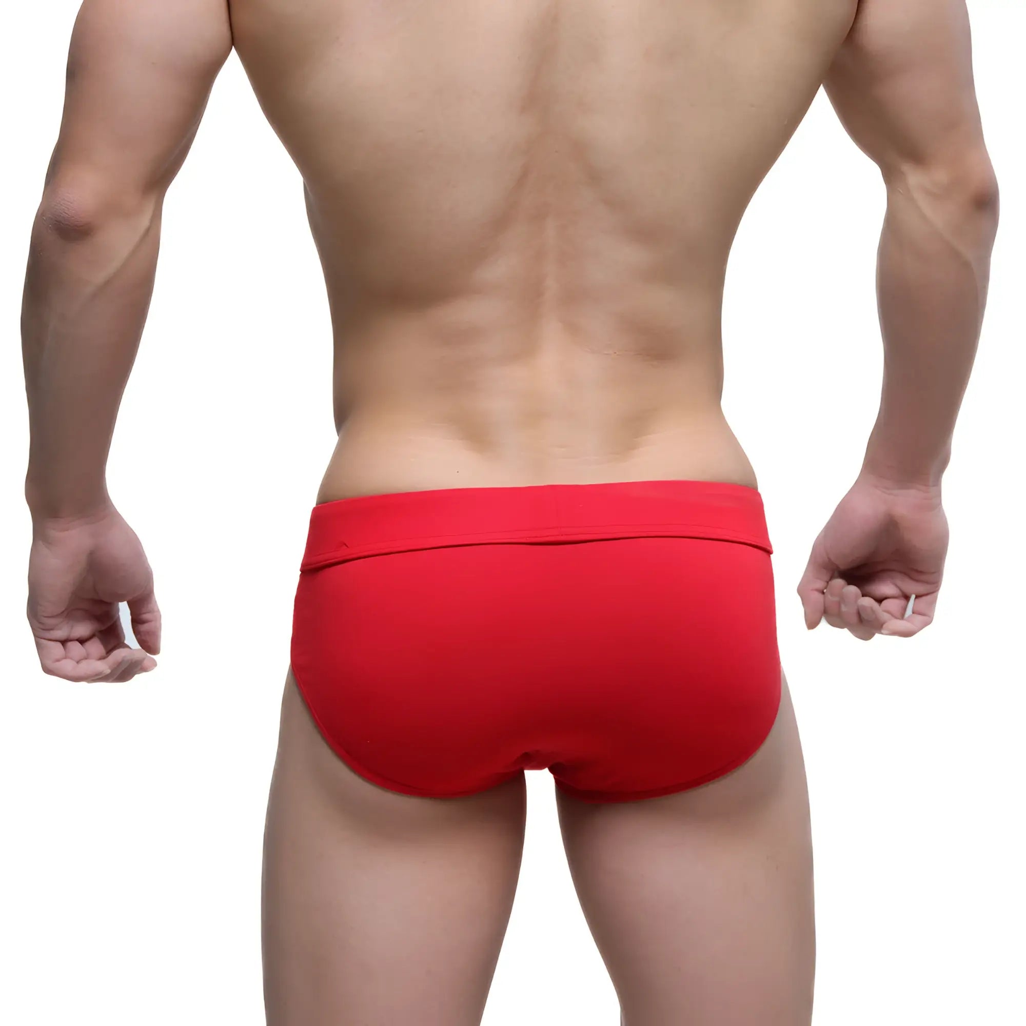 MetroMaleWear Deseo brief red 5503-12 men’s briefs with smooth form-fitting design in vibrant red color