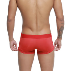 MetroMalewear microfiber trunk red 2026-14 featuring snug red athletic briefs with a form-fitting design and elastic waistband