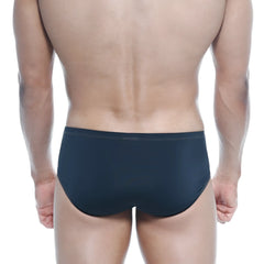 Black briefs metro malewear mojito bikini 1006-20 with smooth form-fitting fabric and subtle stitching on waistband