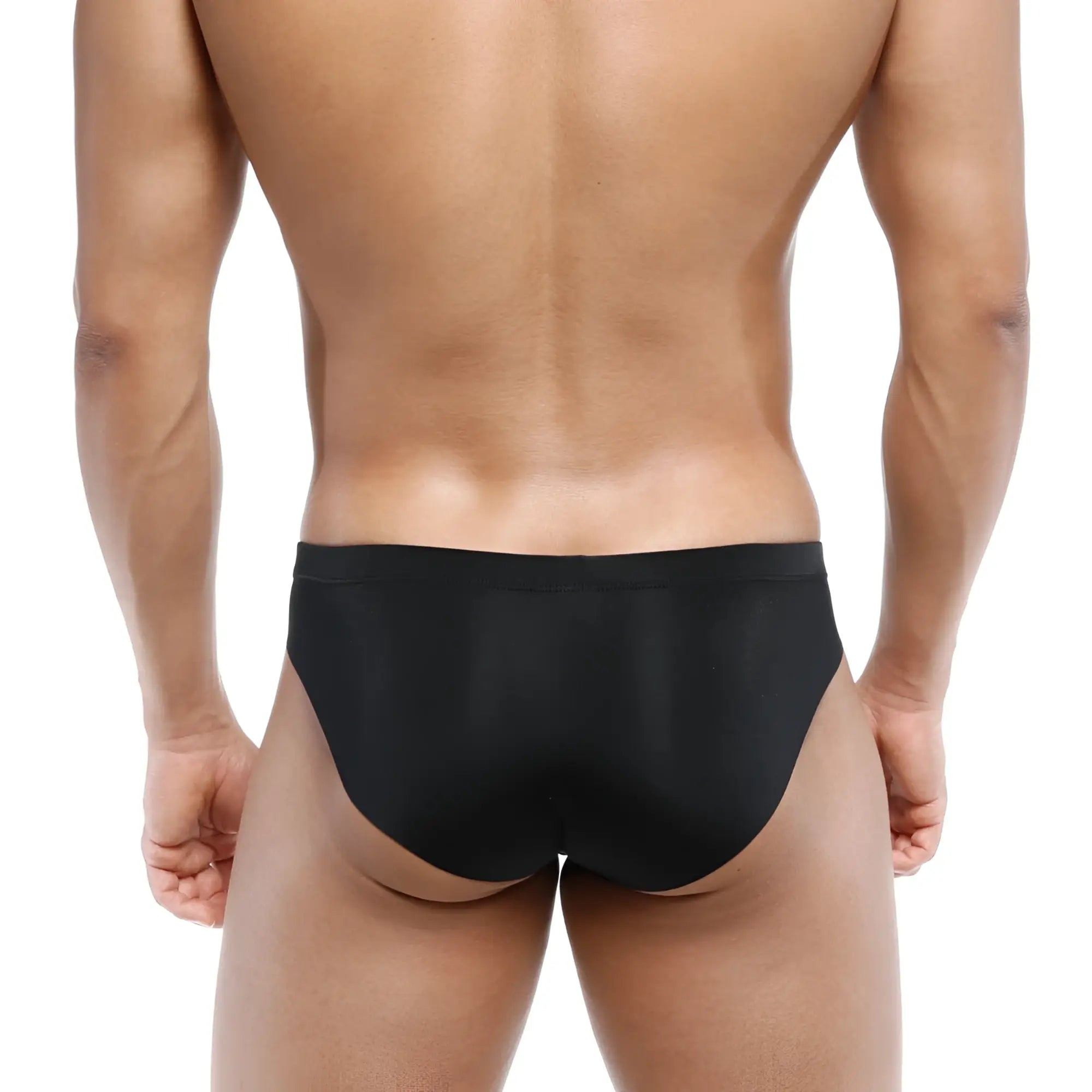 MetroMaleWear Naked Bikini Black 6304-20 black briefs with smooth, form-fitting design for comfortable daily wear