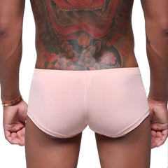 Pink athletic briefs metro male wear oscar boxer dusty pink 2125 02 with smooth form-fitting fabric and minimalist design