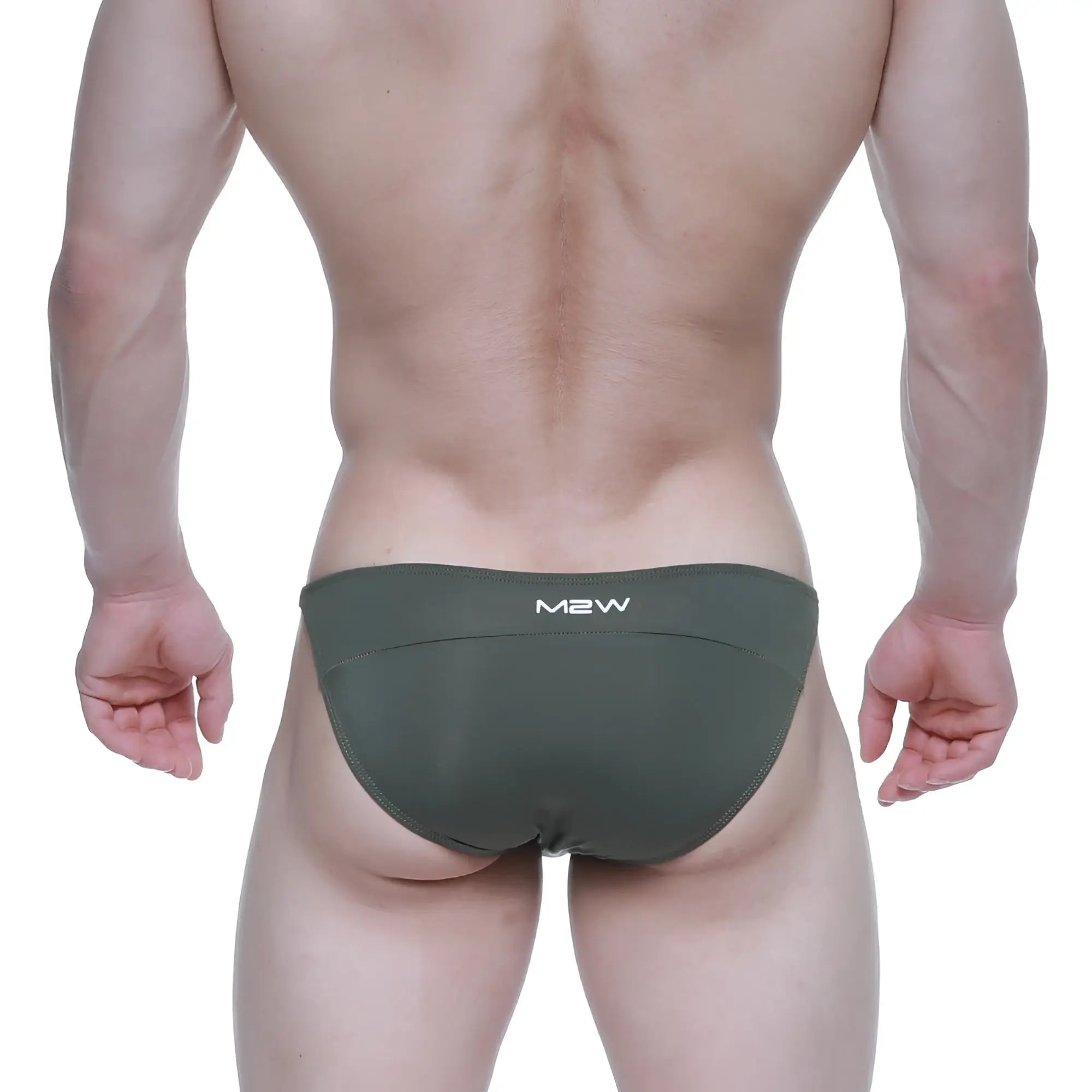 Olive green m2w swim trunks metro male wear prodigy bikini 6504-26 designed for swimwear comfort and style
