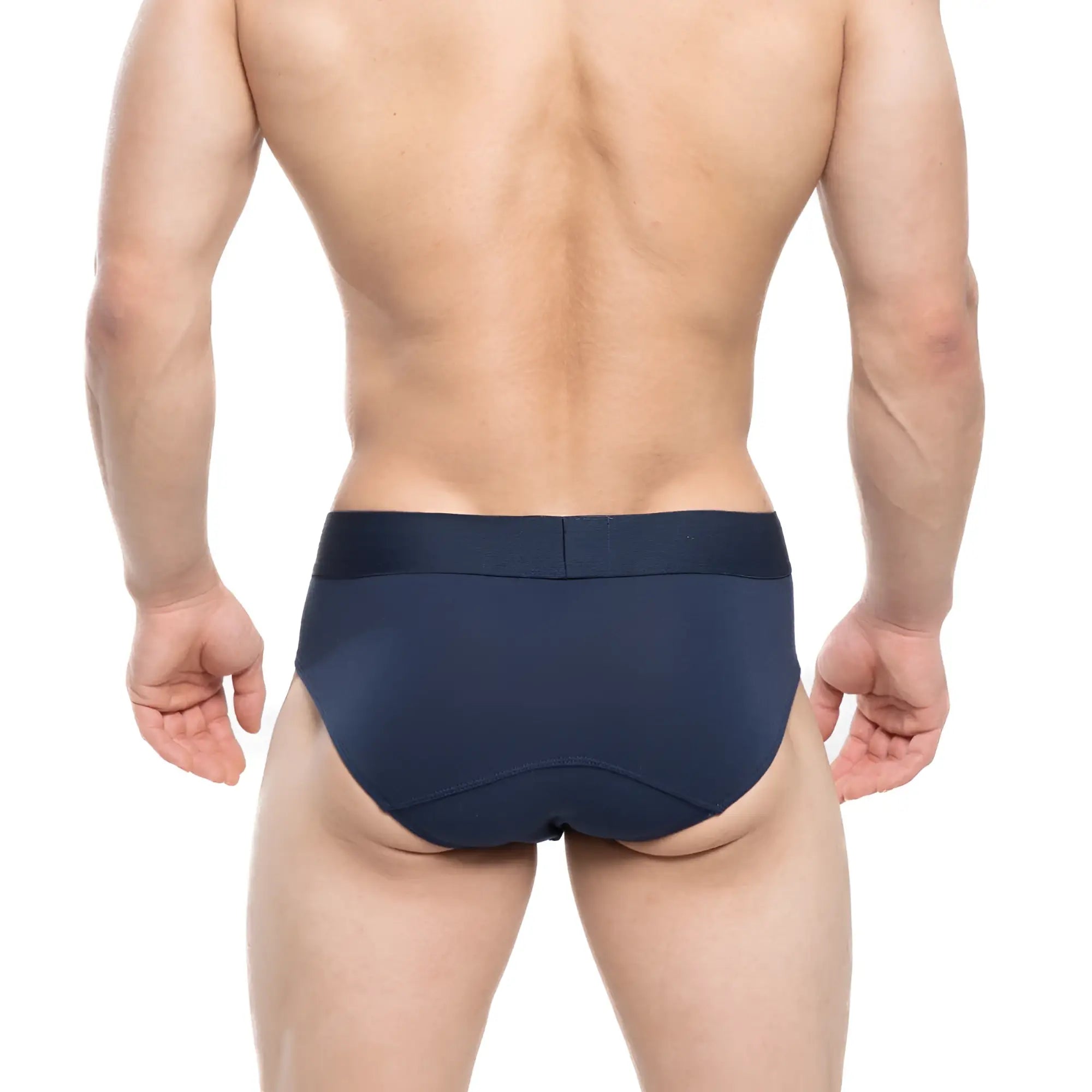 MetroMaleWear Profundo Brief 5006-29 navy blue briefs with smooth form-fitting fabric and wide elastic waistband