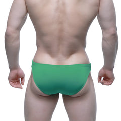 MetroMaleWear Puente bikini green briefs made of soft fabric ideal for comfortable daily wear