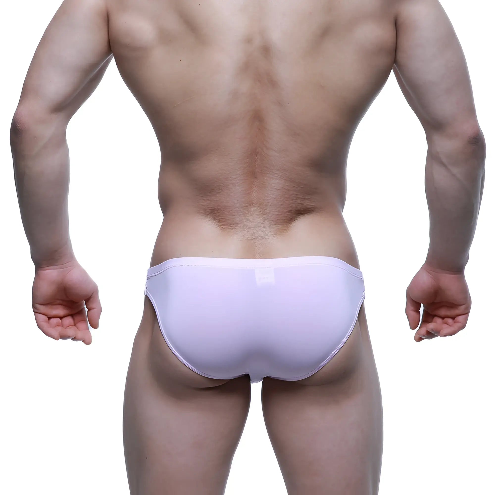 MetroMaleWear puente bikini pink 3603-05 sleek light purple brief with smooth form-fitting design