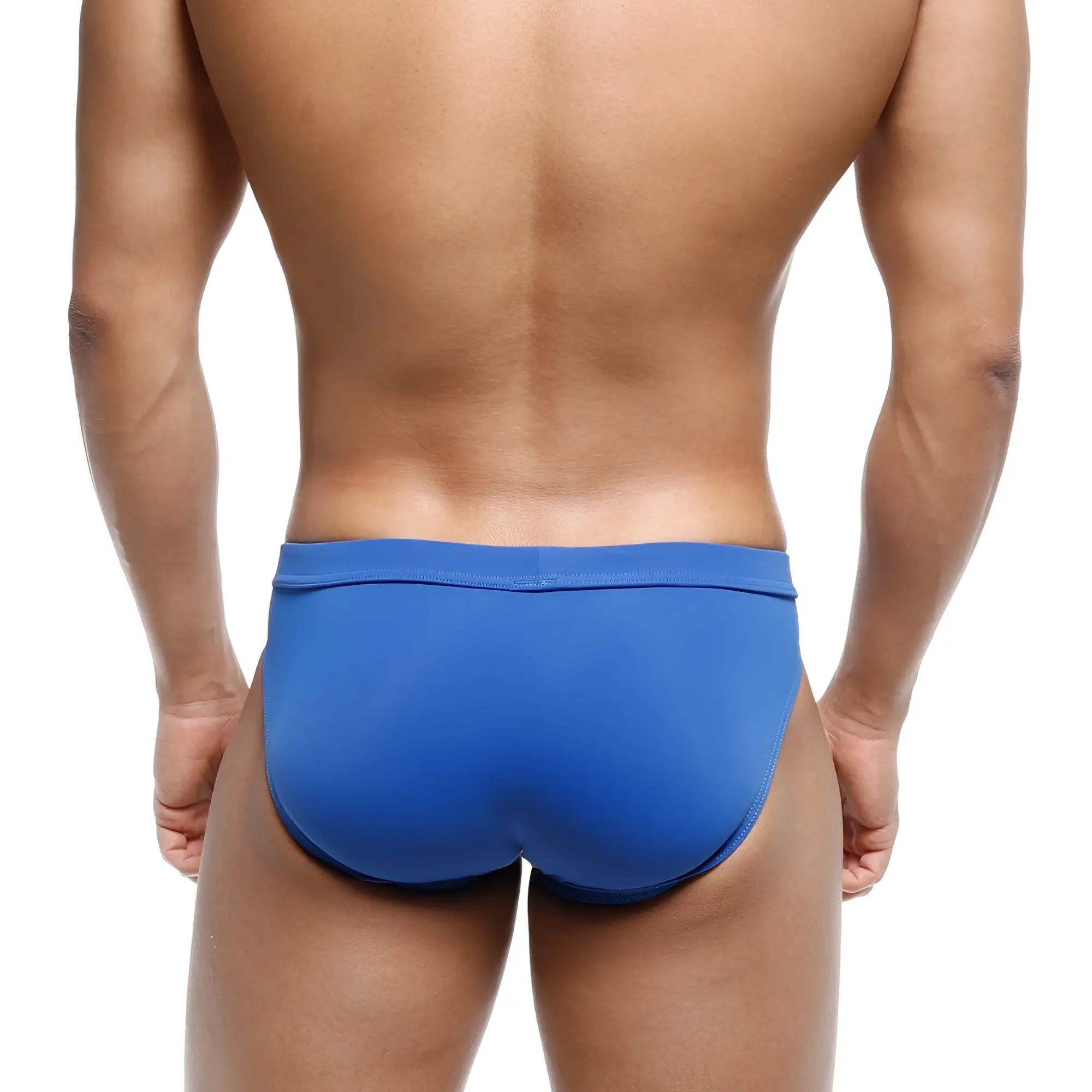 Blue metro male wear resort swim brief royal 4983-18 with smooth form-fitting design for swimming and beachwear