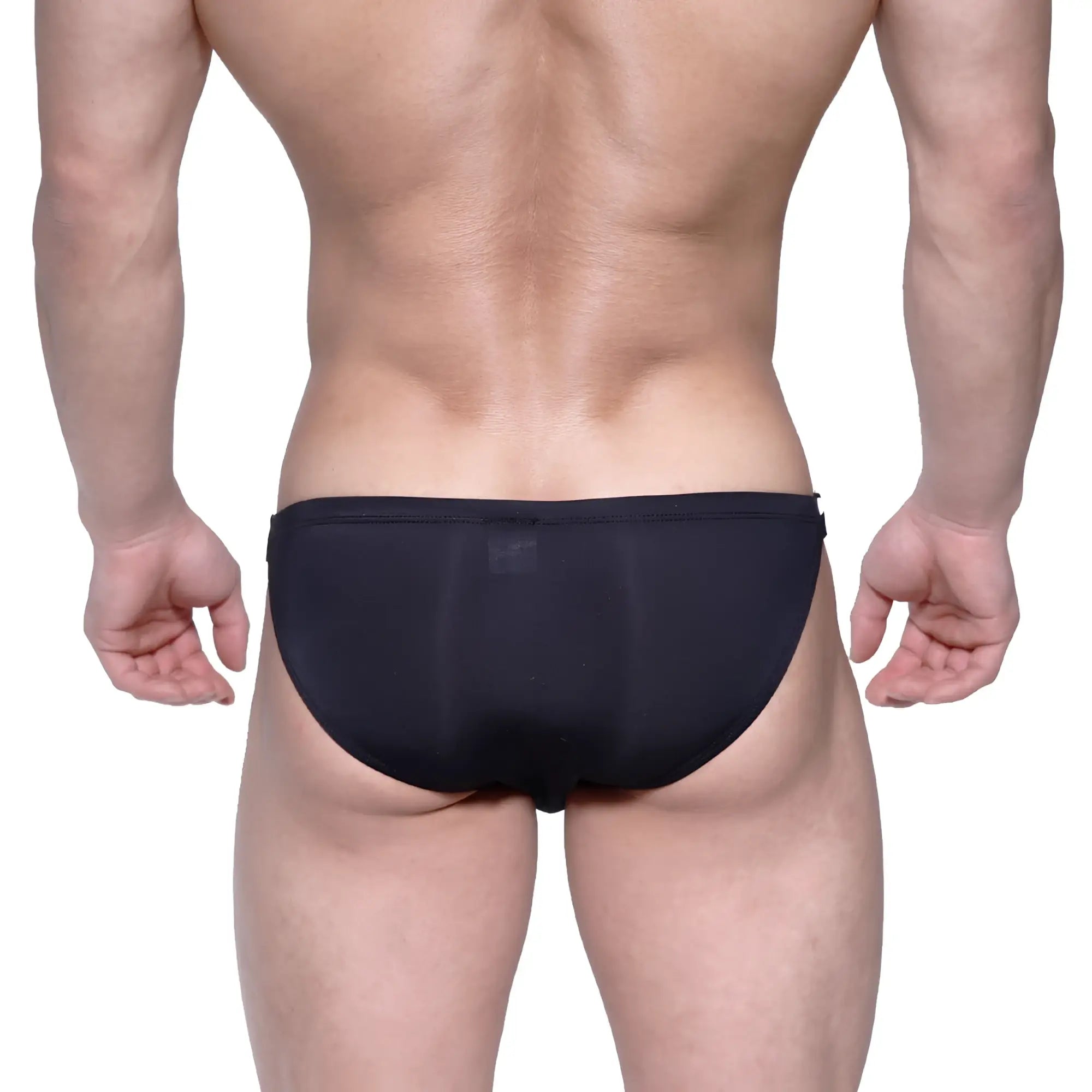 MetroMaleWear SUP Bikini black briefs with smooth form-fitting design ideal for comfortable everyday wear