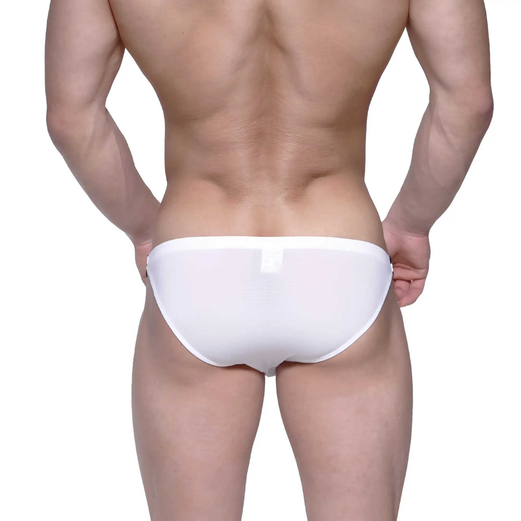 MetroMaleWear SUP bikini white seamless form-fitting briefs designed for comfort and smooth fit