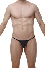 PetitQ Micro G-String Macra Black