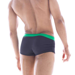 Maillot de bain boxer coupe carrée émeraude MIIW Vert 4929-20 Taille M