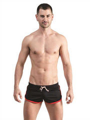 Mister B Urban Ibiza Shorts Black/Red 822230 Size M