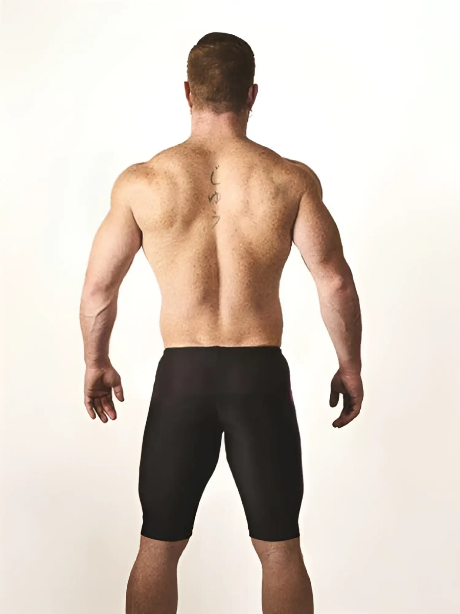 Black snug fit mister b urban mallorca cycle shorts with smooth stretchy fabric size m