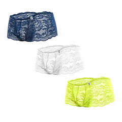 Mob Herren-Boxershorts mit Spitze