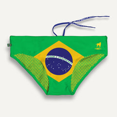 CA-RIO-CA TEAM BRASIL FLAG SUNGA - Men's Designer Swimwear