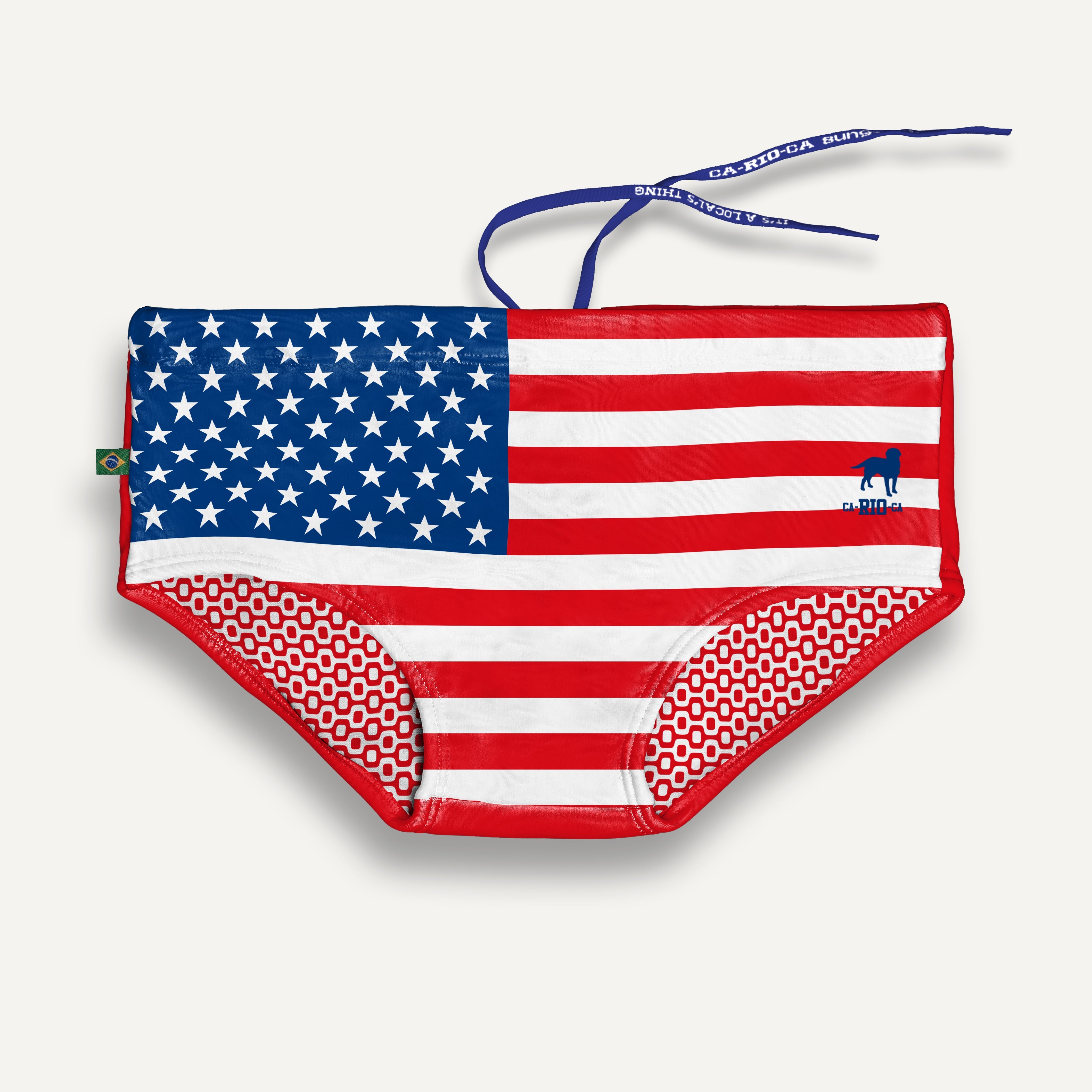 CA-RIO-CA TEAM USA Flag  Print Sunga