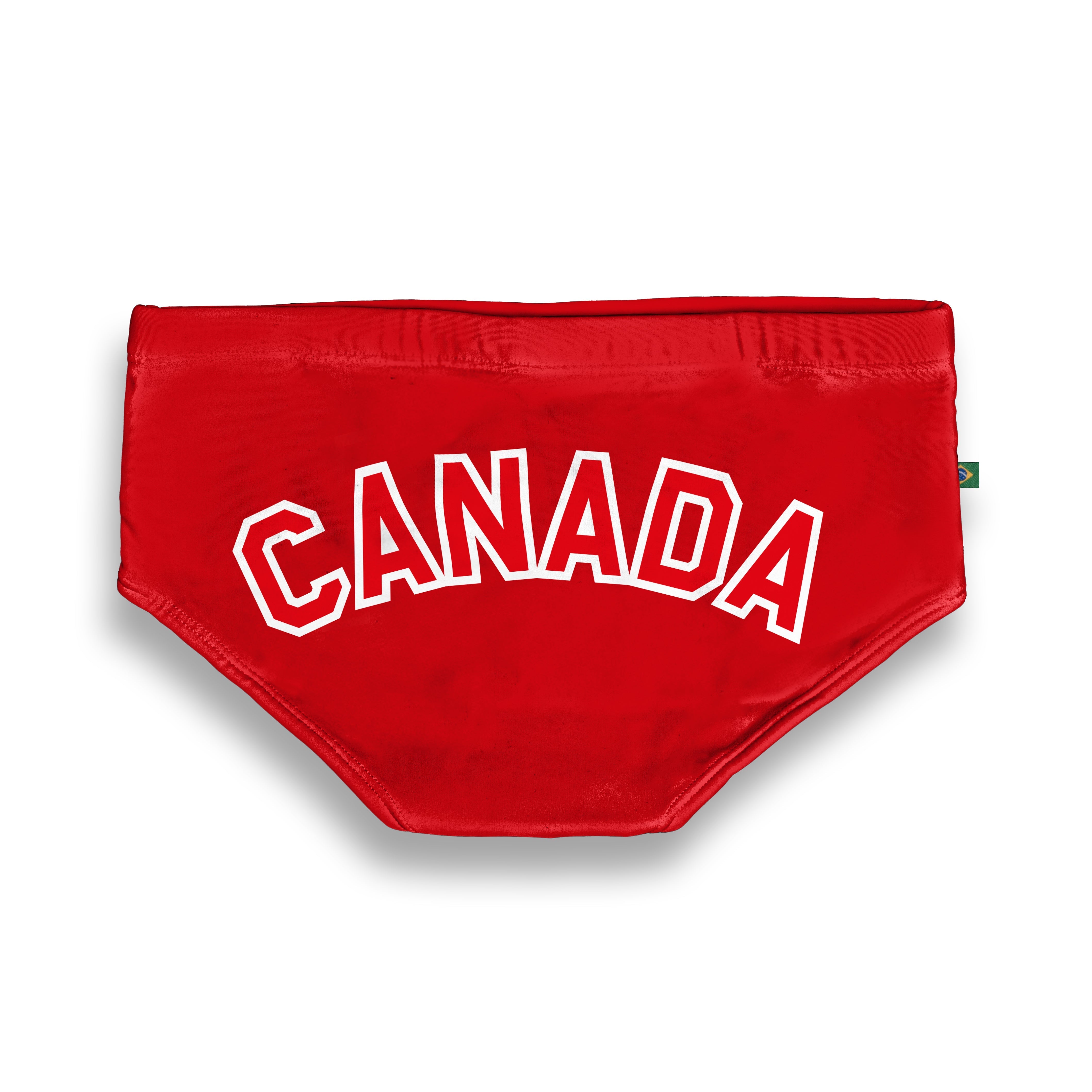 CA-RIO-CA TEAM CANADA Flag Print Sunga