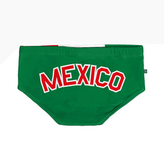 CA-RIO-CA TEAM MEXICO Flag Print Sunga Swimsuit