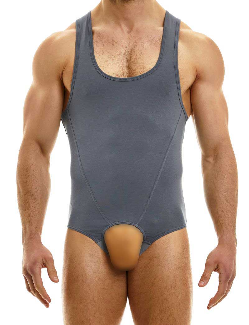 Modus Vivendi Glory Hole Onesie Bodysuit Grau 01381 Größe S