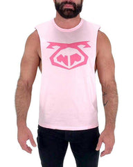 Nasty Pig Snout Shredder Muscle Top T Shirt Pink 1384 Size L