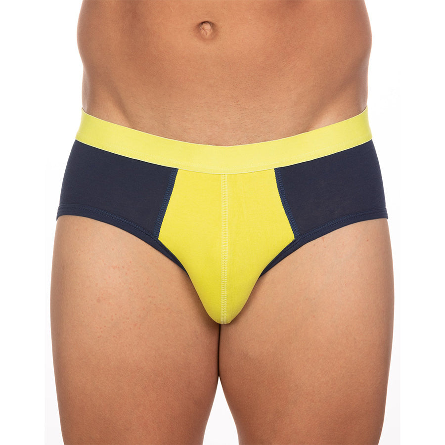 Undergear Basix Stan Two-Tone Brief S & 2XL