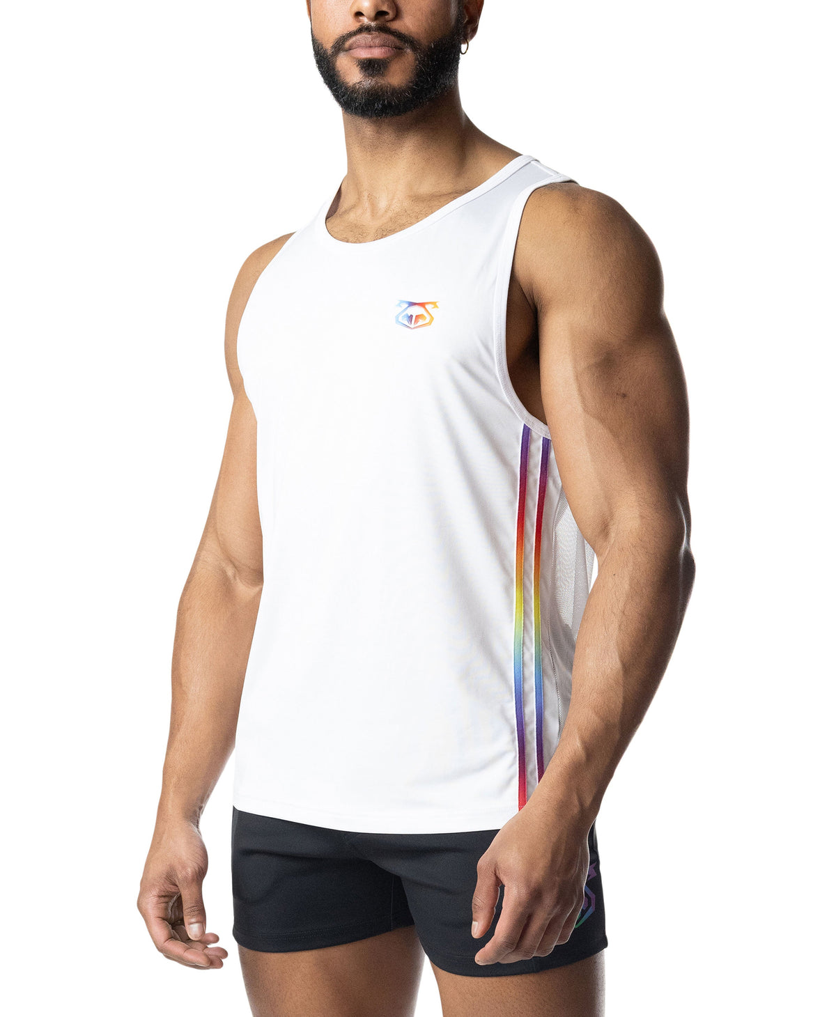 Nasty Pig Aura Pride Tank Top - White/Multi
