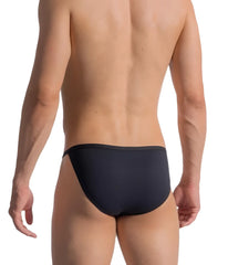 Black olaf benz 0965 riotanga briefs with smooth form-fitting design for comfortable everyday wear